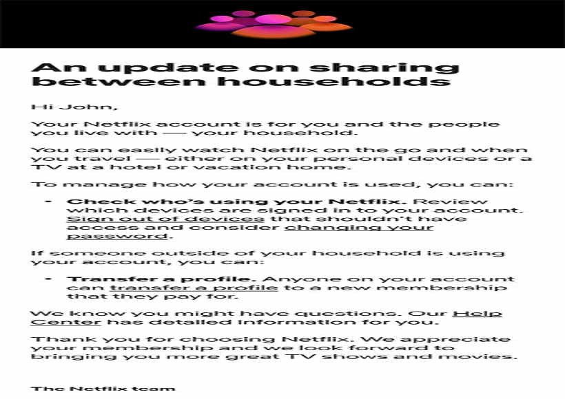 नेटफ्लिक्स ने भारत में पासवर्ड शेयरिंग की बंद