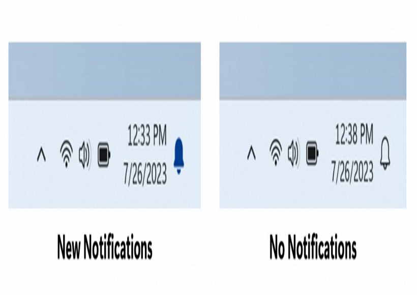 'विंडोज 11' टास्कबार के नोटिफिकेशन में माइक्रोसॉफ्ट ने किया बदलाव
