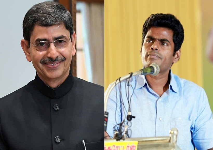 अन्नामलाई तमिलनाडु के राज्यपाल से मिलेंगे, डीएमके के 'भ्रष्टाचार' की फाइलें सौंपने की उम्‍मीद