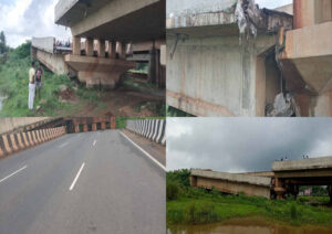 Portion of bridge on highway in Odisha collapses