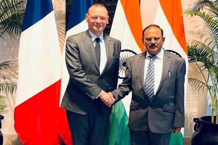मैकों के राजनयिक सलाहकार ने अजीत डोभाल के साथ भारत-फ्रांस रणनीतिक वार्ता पर चर्चा की