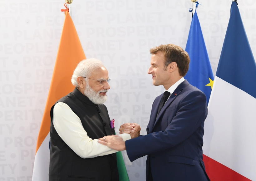 हिंद-प्रशांत क्षेत्र में भारत-फ्रांस के हित व्यापक और गहरे : पीएम मोदी
