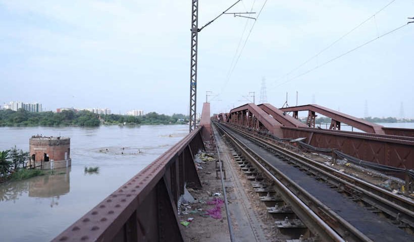 Yamuna river Rail Line