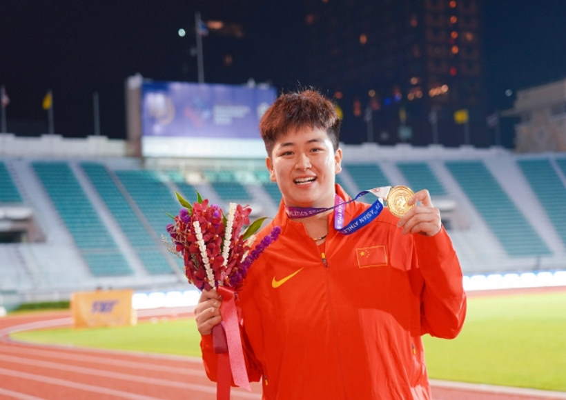 एशियाई ट्रेक एंड फील्ड चैंपियनशिप में चीनी खिलाड़ियों ने जीते पुरुष तथा महिला हेम्मर के स्वर्ण पदक