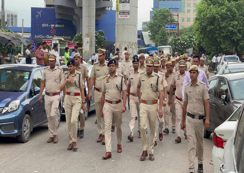 Security enhanced in Gurugram