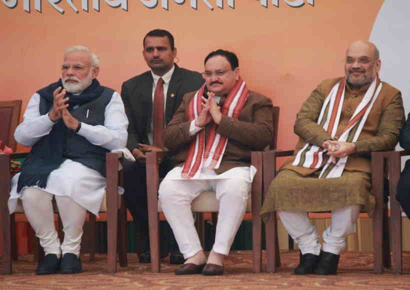 पीएम मोदी की अध्यक्षता में भाजपा संसदीय दल की बैठक शुरू