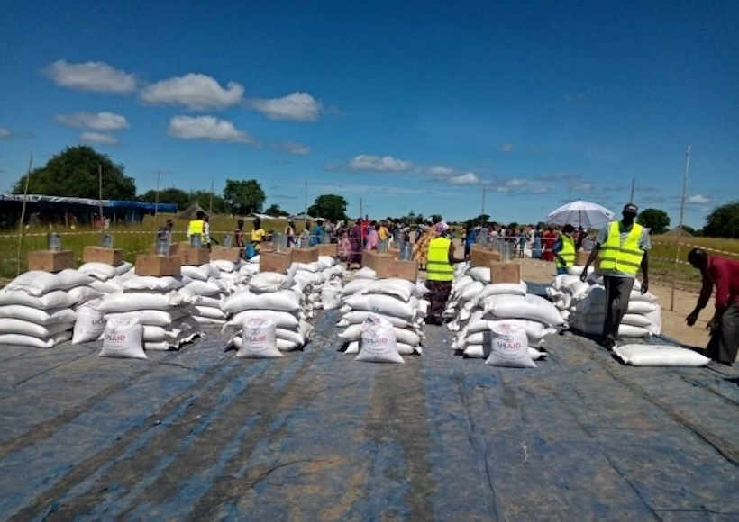 food items provided by the United Nations