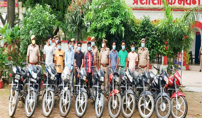 Bijnor: Vehicle thief gang busted