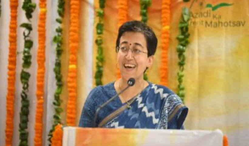 दिल्ली की मुख्यमंत्री आतिशी