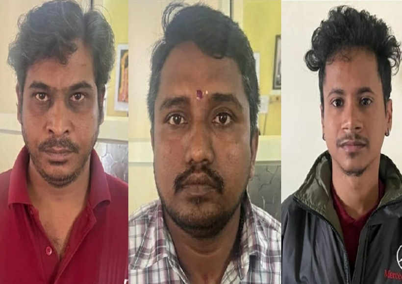Dance teacher among three arrested