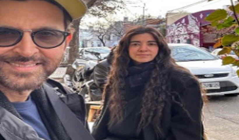 ऋतिक रोशन और सबा आजाद