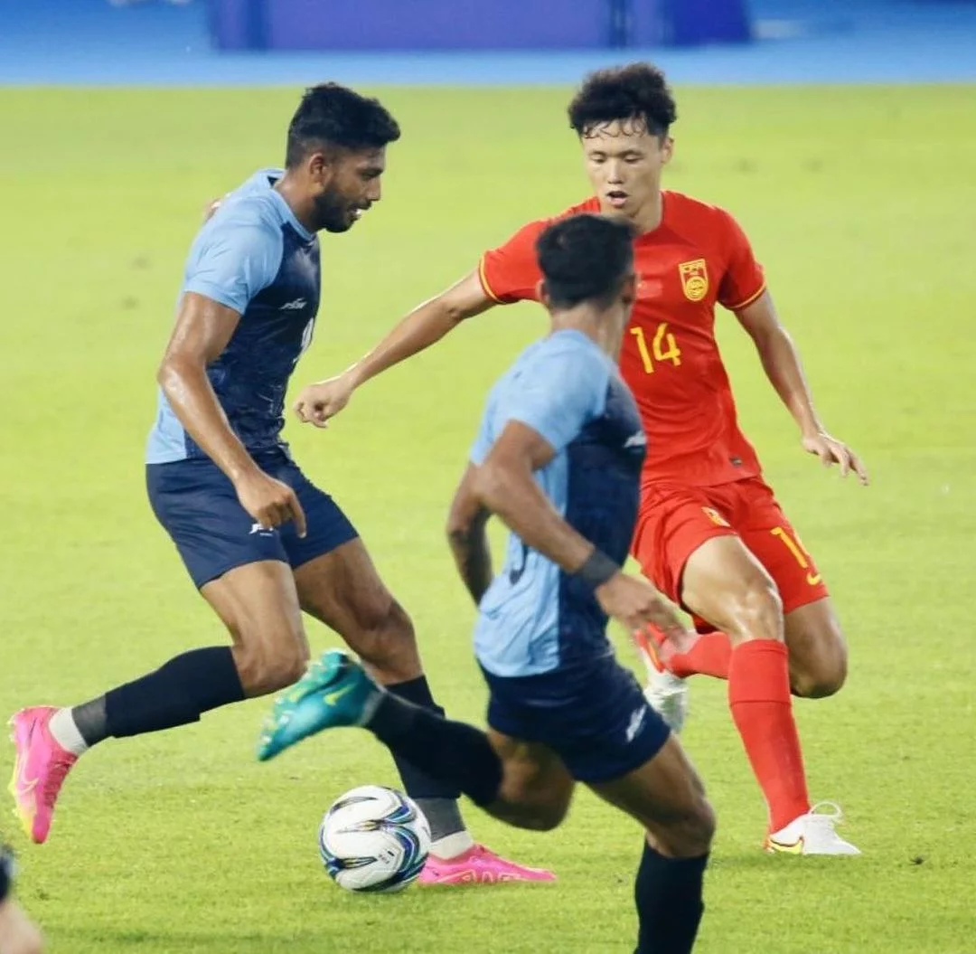 ind vs china football ( pic credit- indian football instagram)