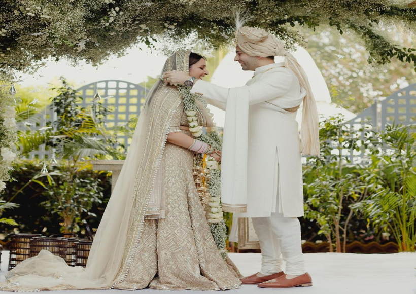 परिणीति और राघव (तस्वीर क्रेडिट परिणीति चोपड़ा इंस्टाग्राम)