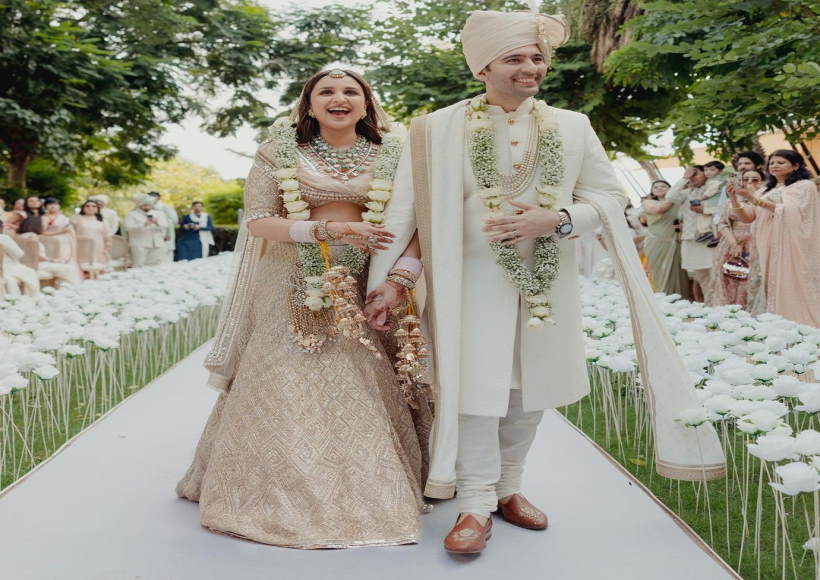 परिणीति और राघव (तस्वीर क्रेडिट परिणीति चोपड़ा इंस्टाग्राम)