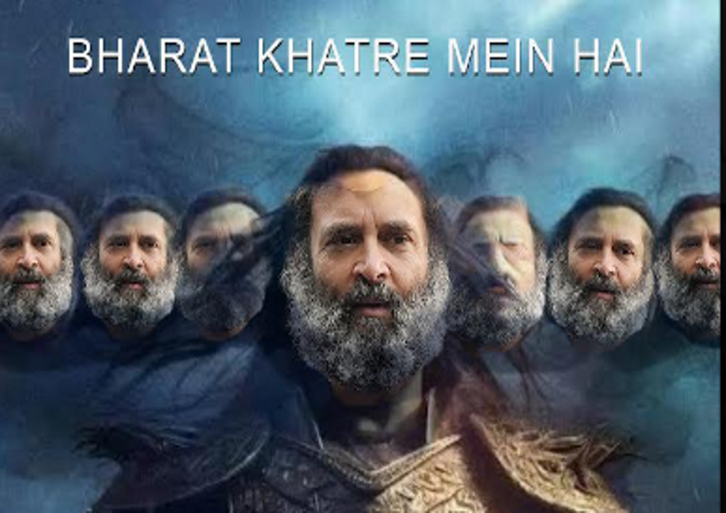 राहुल गांधी के रावण पोस्टर को लेकर कांग्रेस ने भाजपा की निंदा की