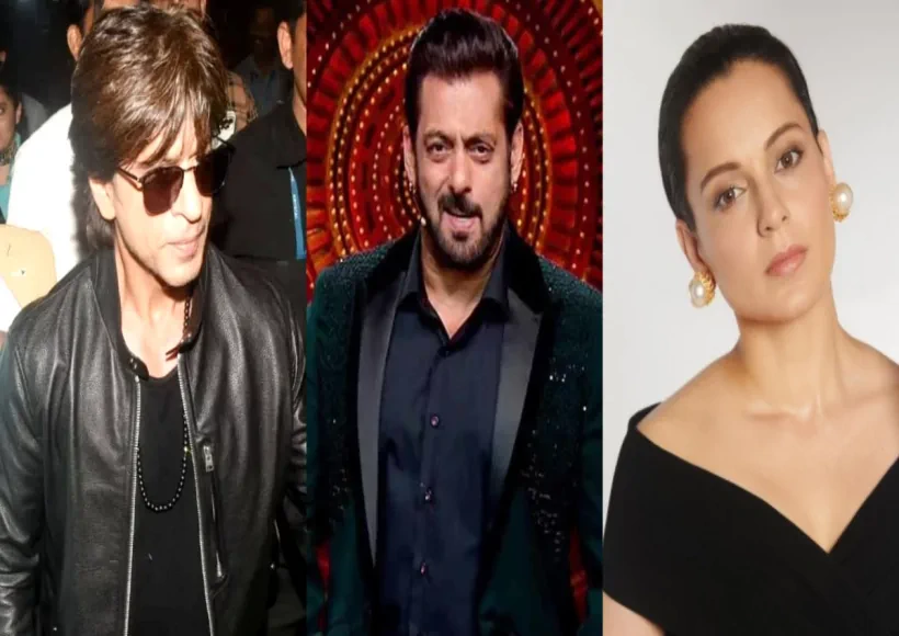 शाहरुख खान, सलमान खान, कंगना रनौत