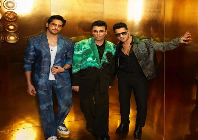 सिद्धार्थ मल्होत्रा,करण जौहर और वरुण धवन (तस्वीर साभार सिदम्होत्रा ​​इंस्टा)