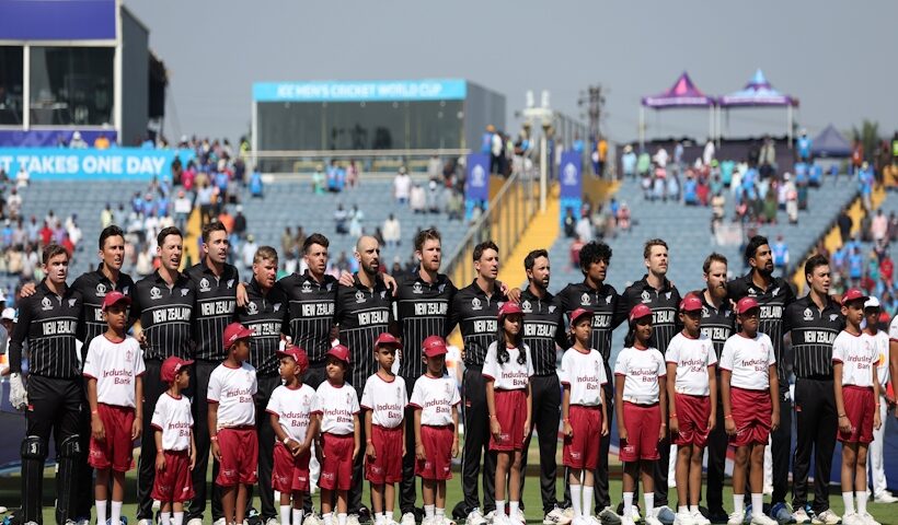 New Zealand Team (pic credit BLACKCAPS "X")