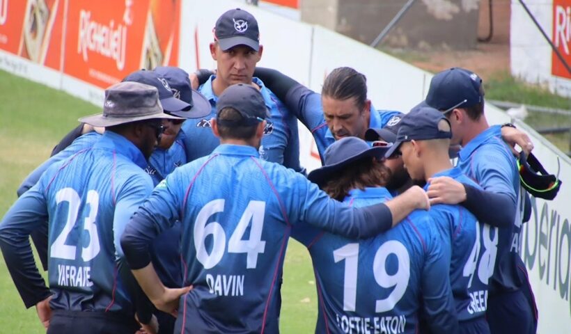 Namibia Cricket team (pic credit CricketNamibia1 "X")