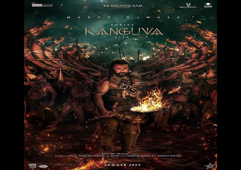 Kanguva poster (pic credit actorsuriya Insta)
