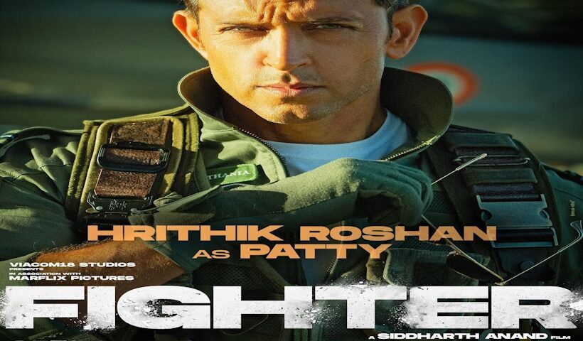 Fighter poster (pic credit hrithikroshan Insta)