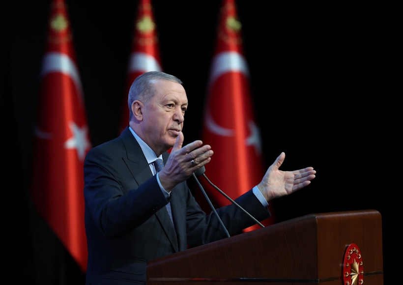 Recep Tayyip Erdogan (pic credit trpresidency "X")