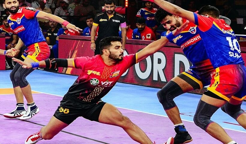 Up vs Bengaluru (pic credit ProKabaddi "X")