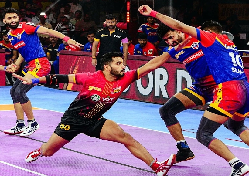 Up vs Bengaluru (pic credit ProKabaddi "X")