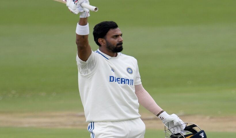KL Rahul (pic credit BCCI "X")
