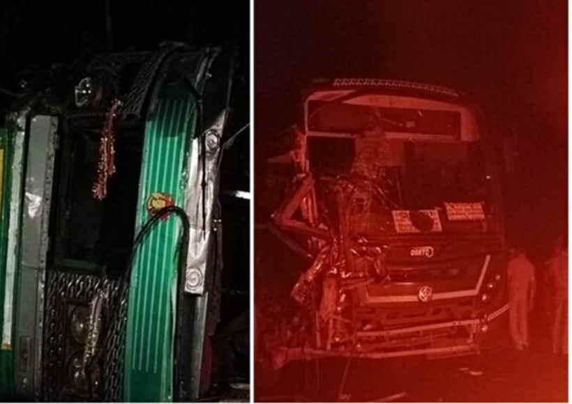 बस दुर्घटना