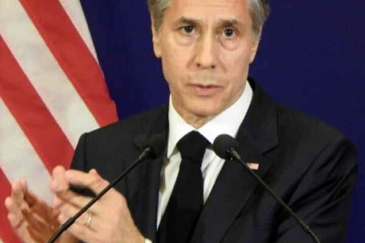 अमेरिकी विदेश मंत्री एंटनी ब्लिंकन