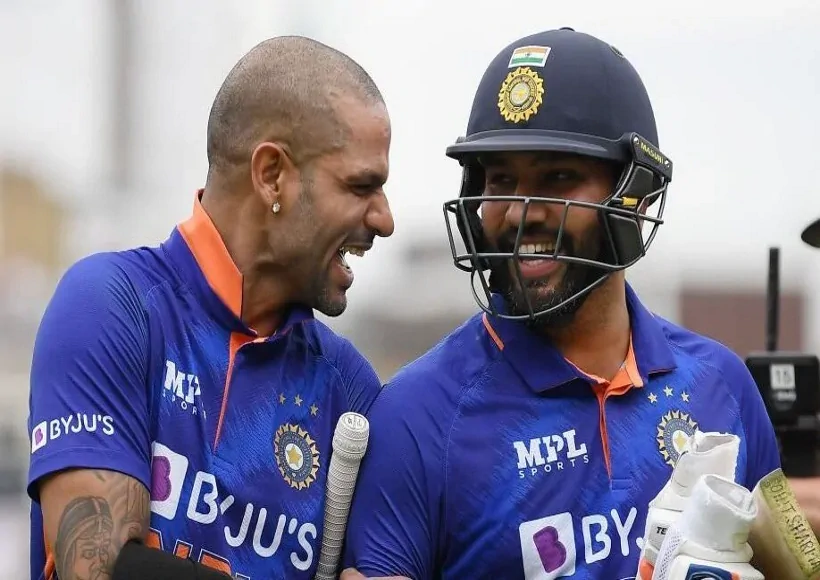 रोहित शर्मा और शिखर धवन