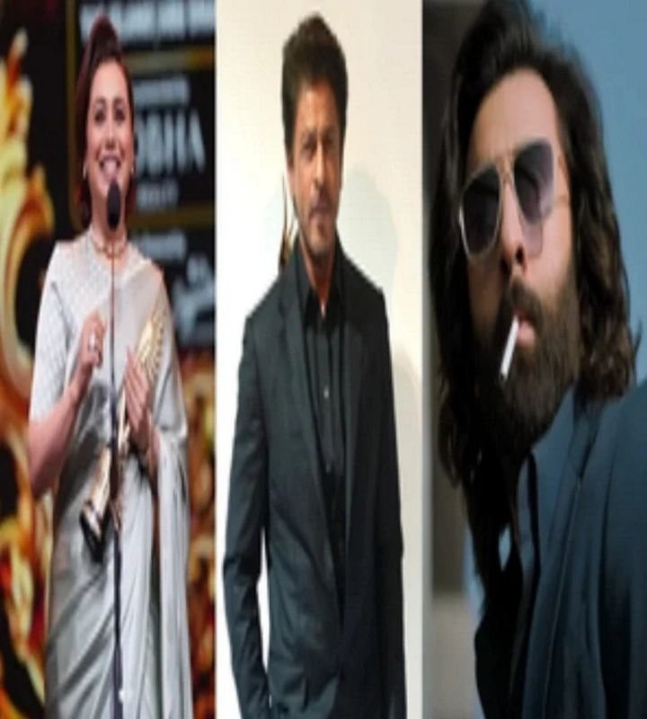 रानी मुखर्जी, शाहरुख खान और रणबीर कपूर