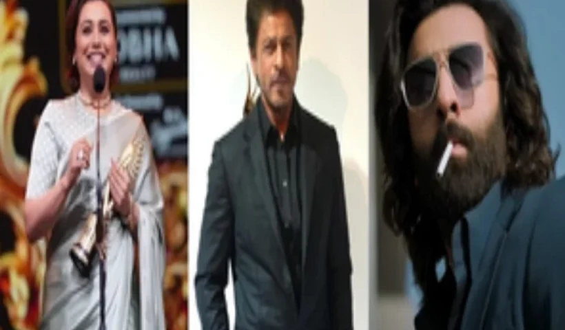 रानी मुखर्जी, शाहरुख खान और रणबीर कपूर