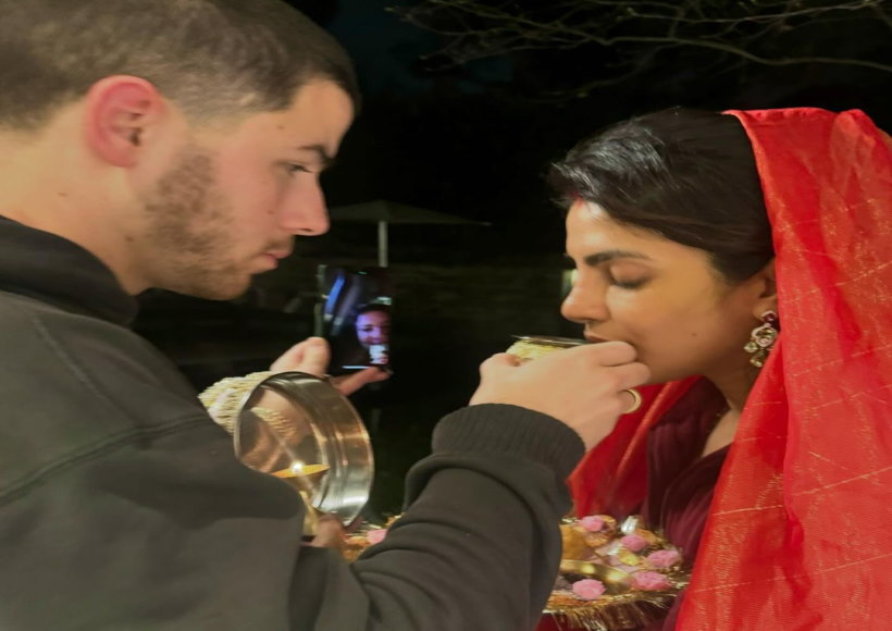 प्रियंका चोपड़ा और निक जोनस [तस्वीर क्रेडिटpriyankachopra (IG)]