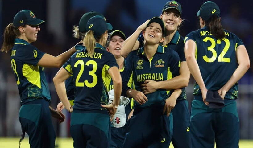 ऑस्ट्रेलिया महिला क्रिकेट टीम (तस्वीर क्रेडिट@Sanghunews1)