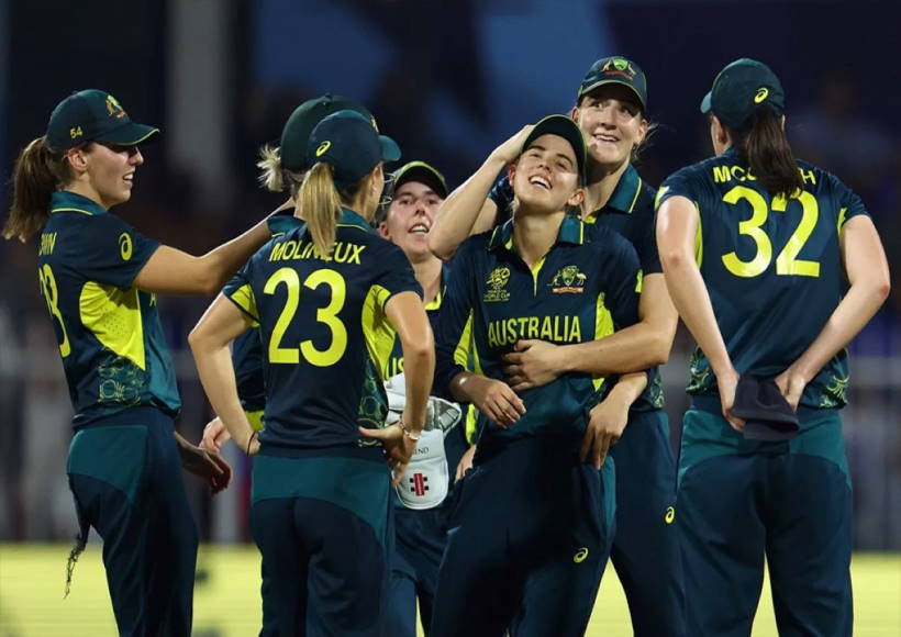 ऑस्ट्रेलिया महिला क्रिकेट टीम (तस्वीर क्रेडिट@Sanghunews1)