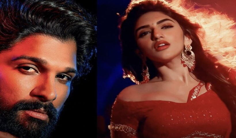 अल्लू अर्जुन और श्रीलीला (तस्वीर क्रेडिट @letscinema)