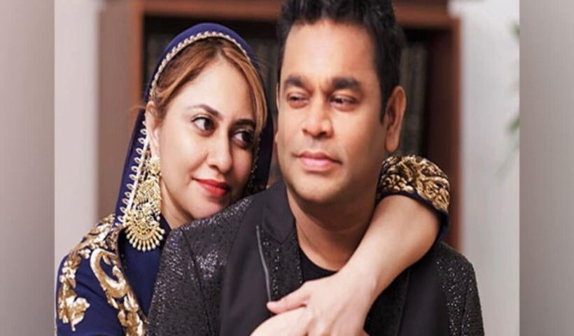 एआर रहमान और सायरा बानो (तस्वीर क्रेडिट@ChobeyManisha)