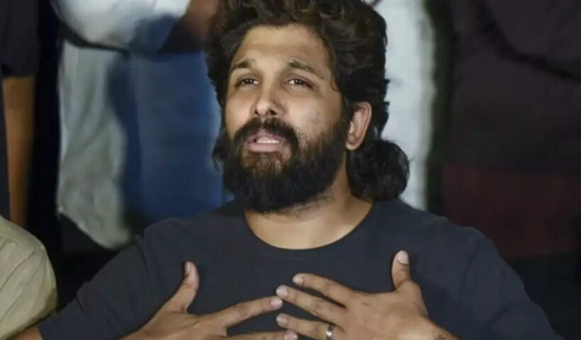 अल्लू अर्जुन (तस्वीर क्रेडिट@JITENDERMONGA_)