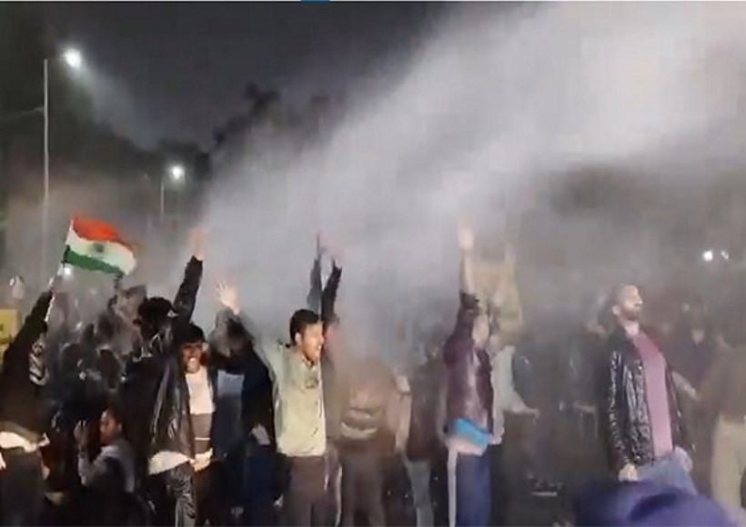 छात्र विरोध प्रदर्शन (तस्वीर क्रेडिट@sanjay_tyagi2)