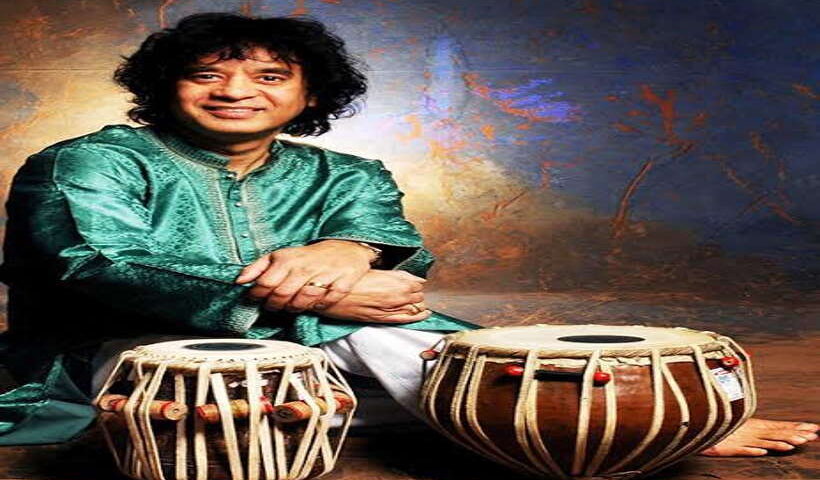 तबला वादक उस्ताद जाकिर हुसैन (तस्वीर क्रेडिट@ChouhanShivraj)