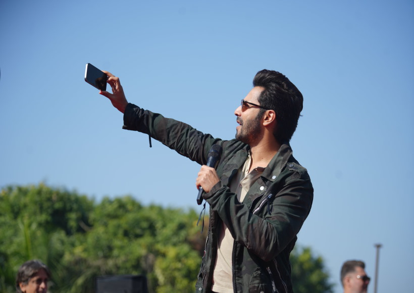 वरुण धवन (तस्वीर क्रेडिट@Damodar_20)