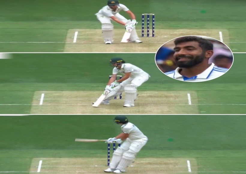 सैम कोंस्टास और बुमराह (तस्वीर क्रेडिट@Saabir_Saabu01)