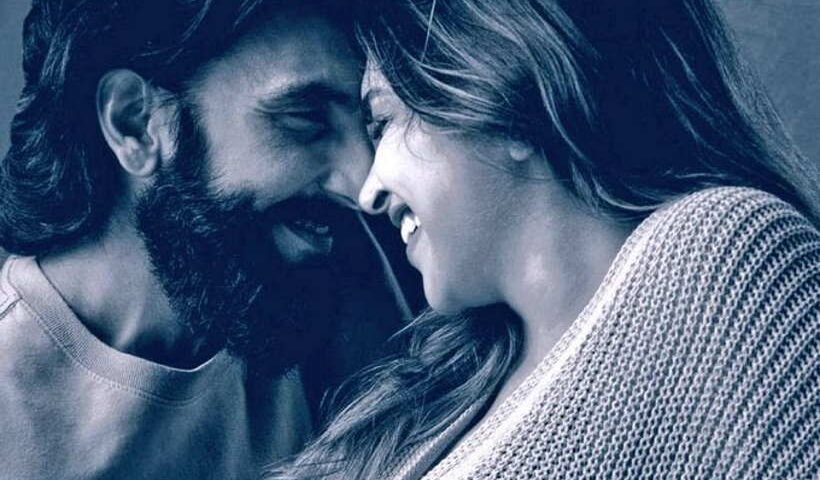 रणवीर सिंह और दीपिका पादुकोण (तस्वीर क्रेडिट@GaganPratapMath)