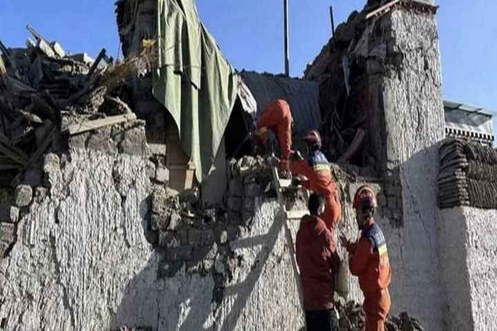 भूकंप (तस्वीर क्रेडिट@BhopalSamachar)