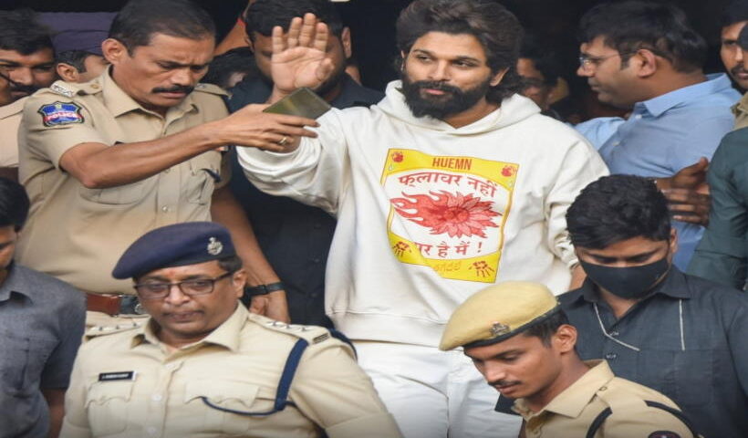 अल्लू अर्जुन (तस्वीर क्रेडिट@Surender_10K)