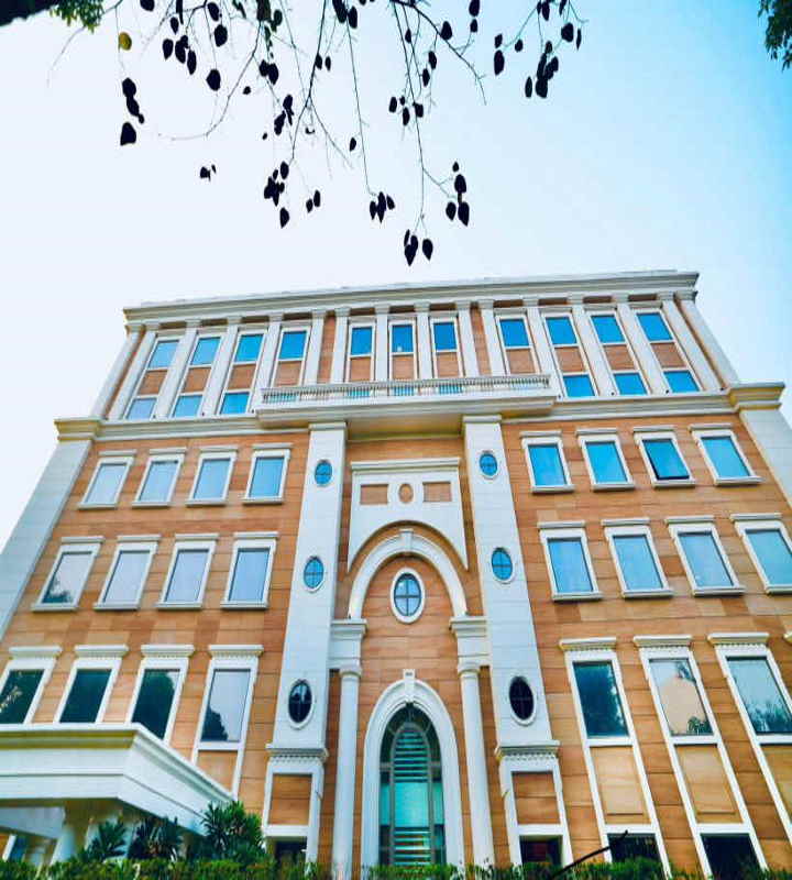 कांग्रेस का नया मुख्यालय ‘इंदिरा भवन’(तस्वीर क्रेडिट@SupriyaShrinate)