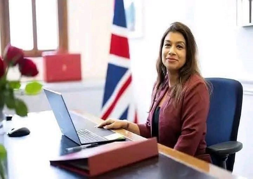 ट्यूलिप सिद्दीकी (तस्वीर क्रेडिट@dhakaBd422199)