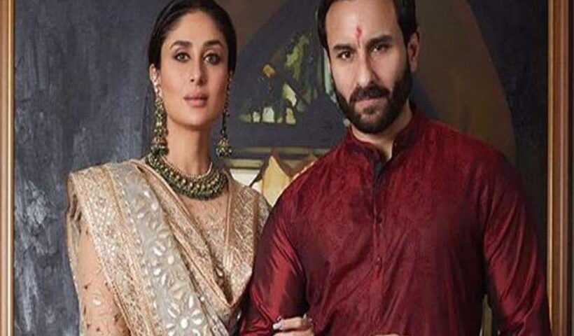 सैफ अली खान और करीना कपूर (तस्वीर क्रेडिट@Ritesh_Mishraaa)